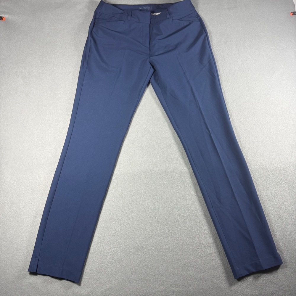 Adidas Womens Golf Pants Size 8 Ultimate Adistar Navy Blue Performance Trousers